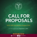 Call For Proposal - DOST-JSPS Joint Research Program 2019