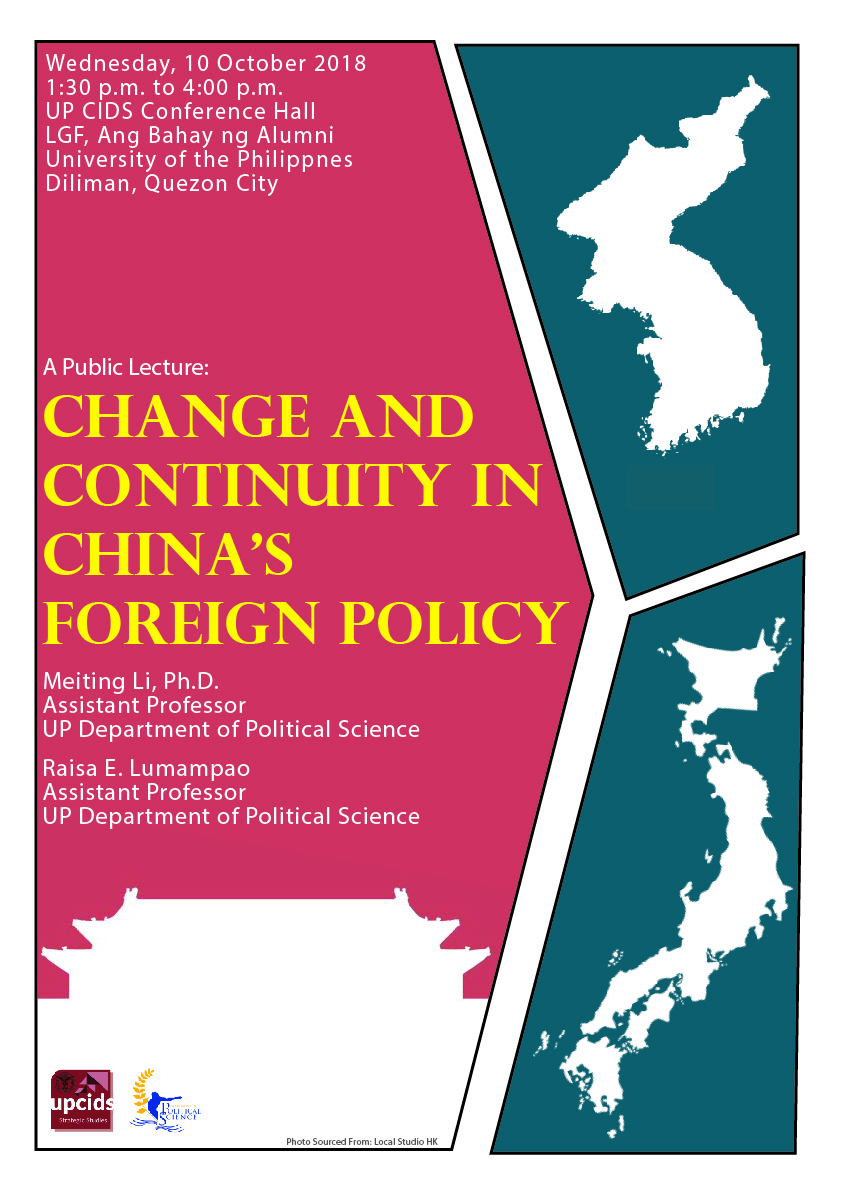 Up Cids Conducts Public Lecture On Change And Continuity In China S