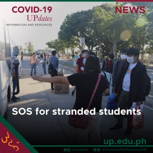 SOS for stranded students - University of the Philippines