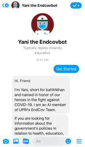 UP Introduces COVID Chatbot