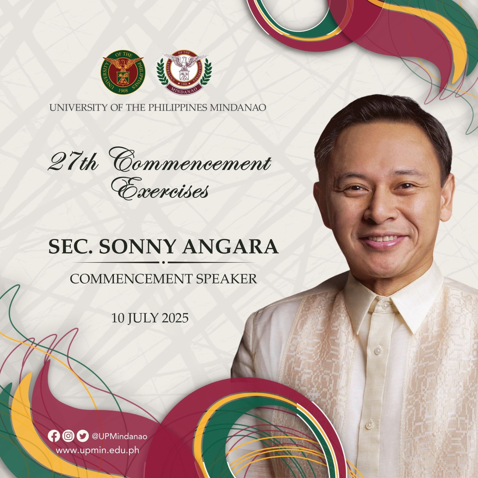 UP Mindanao 27th Commencement Exercises - University of the Philippines