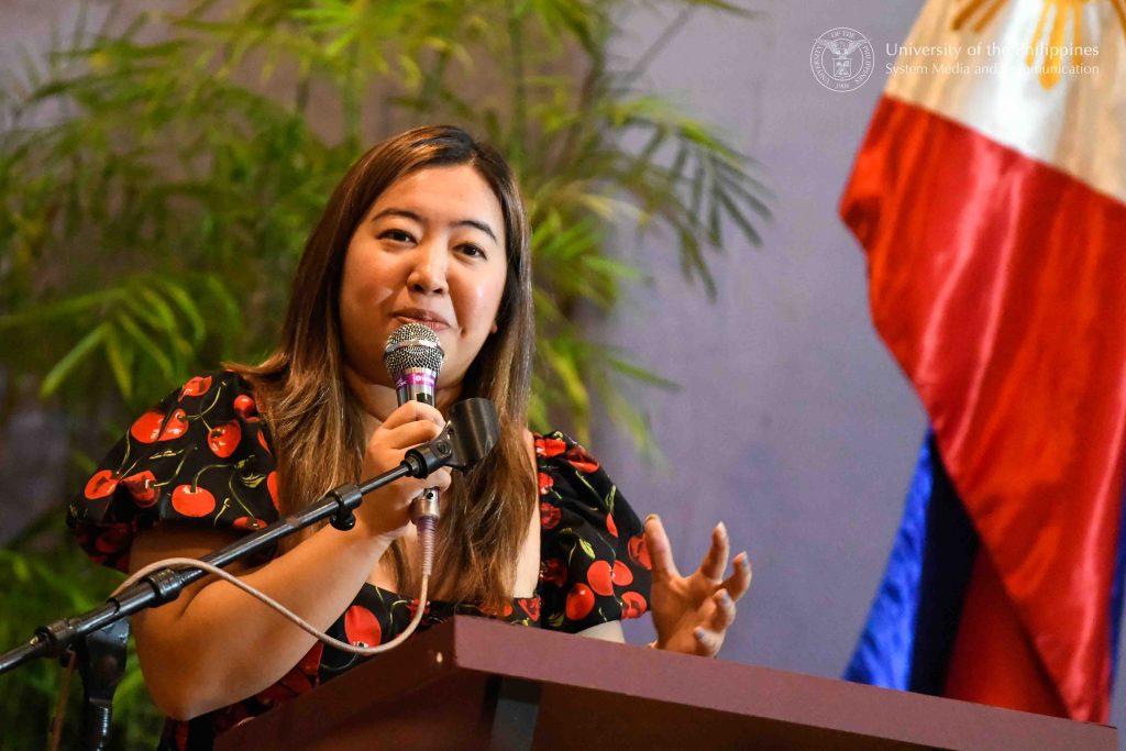 “Itong ating initiative kasama ang UPAA ay isa lamang sa ating mga gustong gawin para maipakita sa inyo na pinapahalagahan natin ang ating mga kabataan,” says Assistant Vice President for Academic Affairs Ma. Shari Oliquino in her closing remarks.