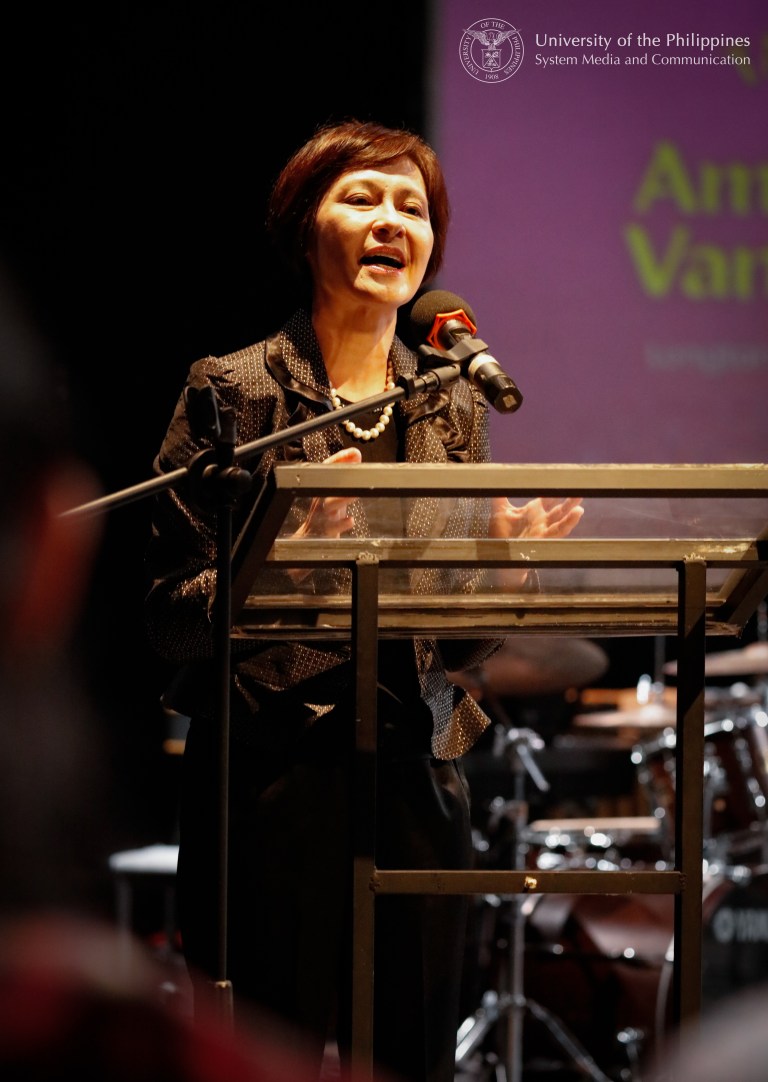 Ambassador Vanessa Shih, LTPO adviser. Photo by Misael Bacani, UPS-MCO.