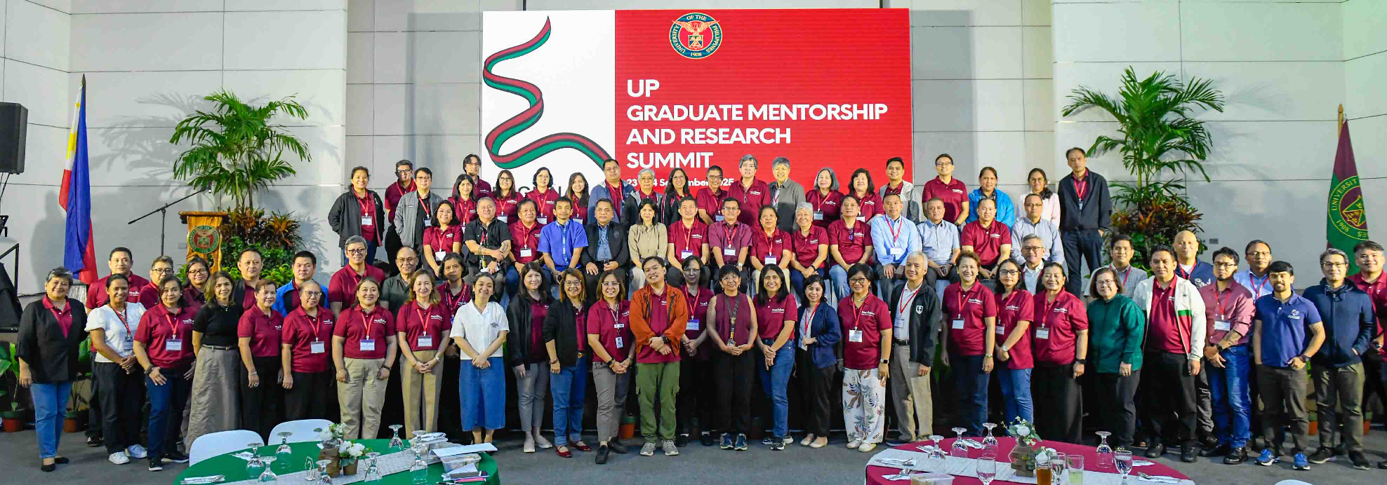 UP Graduate Mentorship and Research Summit group photo