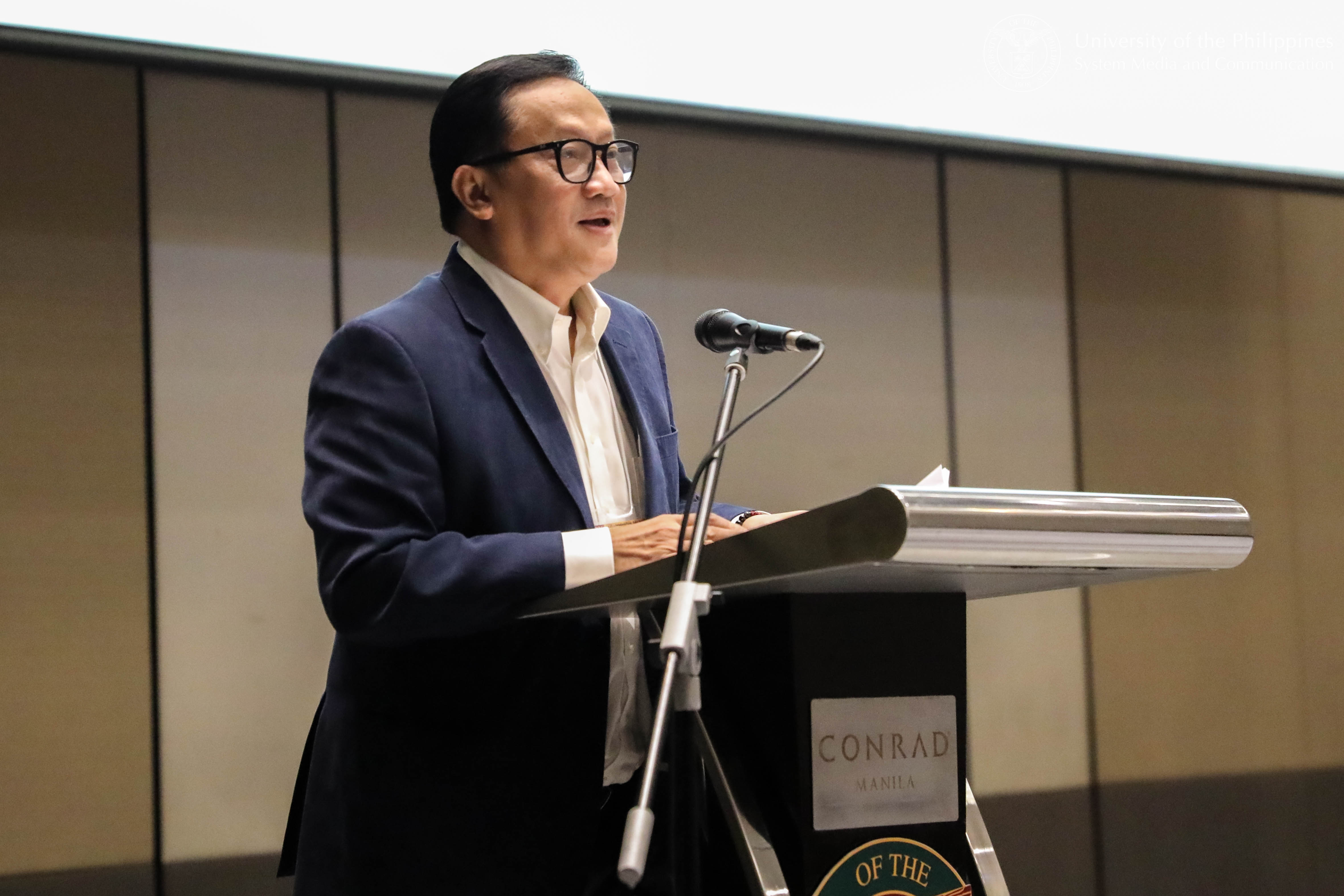 “We must continue to learn from one another. We cannot just assume that one country's experience can simply be transplanted into another context. Instead, we must go even deeper and seek to understand what has worked, what has not worked, and why.”
— UP President Angelo Jimenez at the 2026 Korean-ASEAN Community of Policy Exchange International Public Policy Symposium
Photo by Jun Madrid, UPS-MCO.